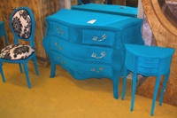 Interior designers are now using flocked coatings on a large number of items used to furnish our homes, e.g. flocked furniture