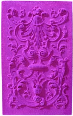 Flocked wall panel example