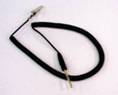 Flocking equipment earthing cable