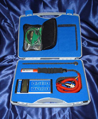Sprayshop analyzer - digital high voltage meter for flocking processes